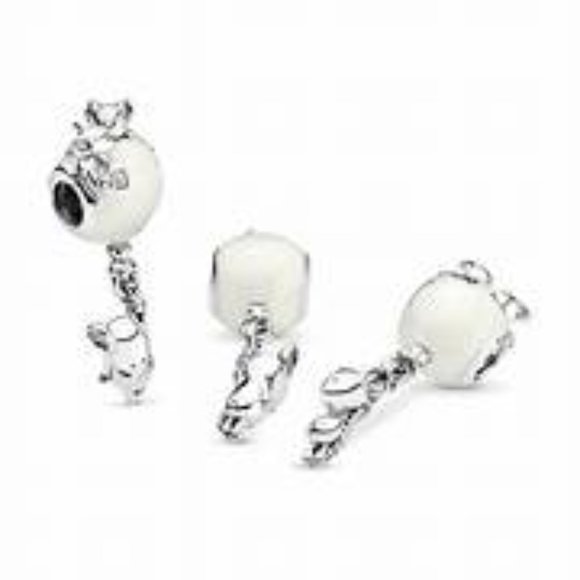 Authentic Pandora Mouse And Balloon Dangle Charm - Picture 4 of 4